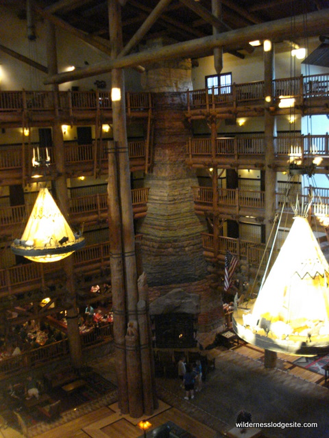 Fireplace and Whispering Canyon Cafe